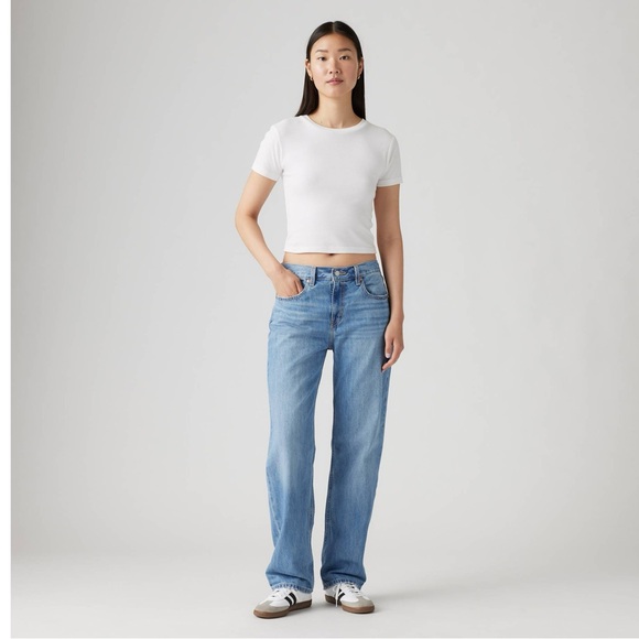Levi’s Low Pro Straight Leg Jeans - Picture 1 of 4